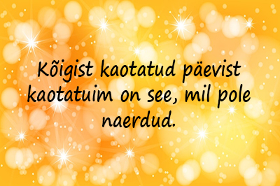 <span>Mõttetera naerust</span>