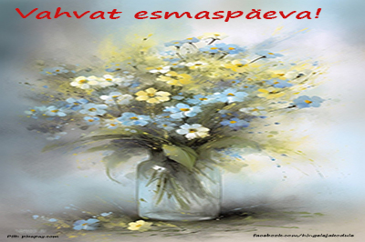 <span>Vahvat esmaspäeva: 29.04.2024</span>