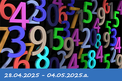 <span>Nädala number ajavahemikuks 28.04.2025 – 04.05.2025</span>